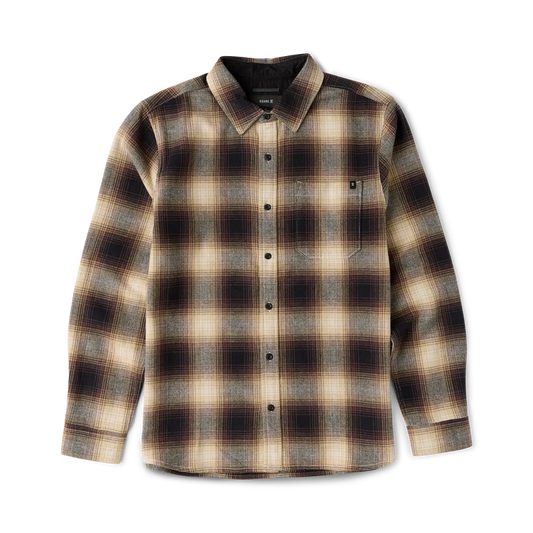 Crossroads Organic Cotton Flannel in Faded Brown