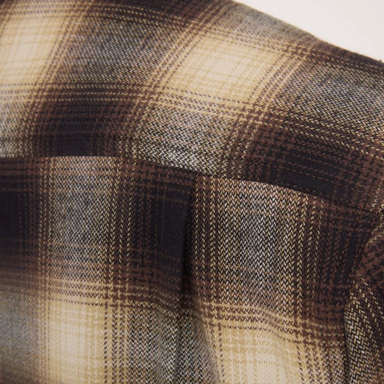 Crossroads Organic Cotton Flannel in Faded Brown