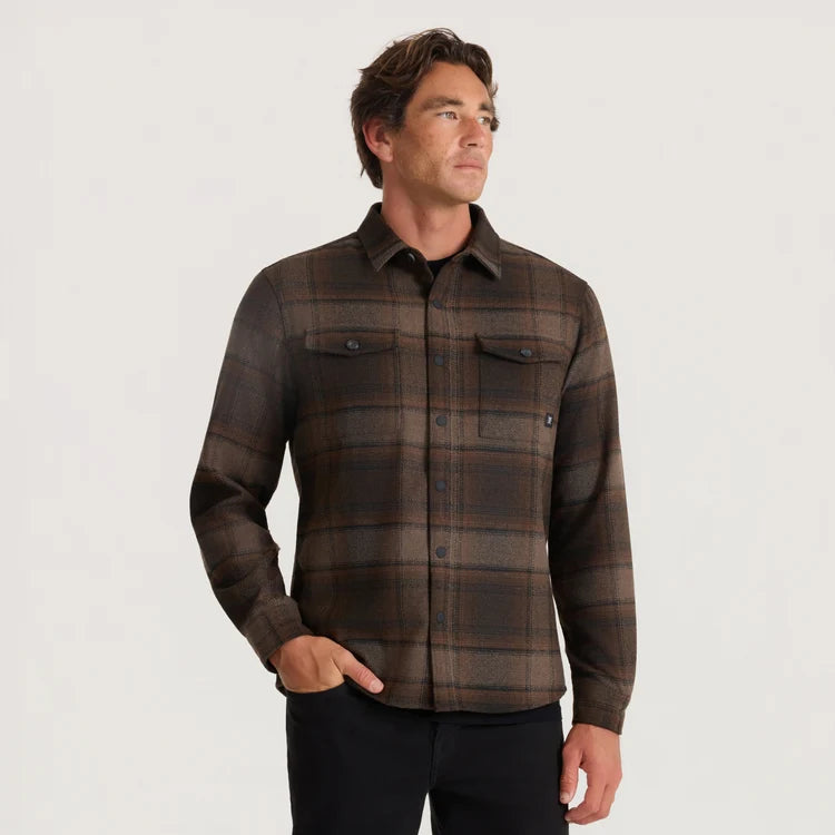 Nordsman 2.0 Long Sleeve Flannel in Rust