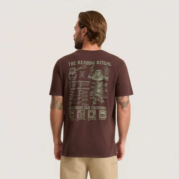 Reading Ritual Tee in Tobacco
