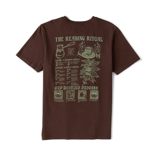 Reading Ritual Tee in Tobacco