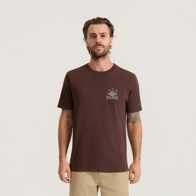 Reading Ritual Tee in Tobacco