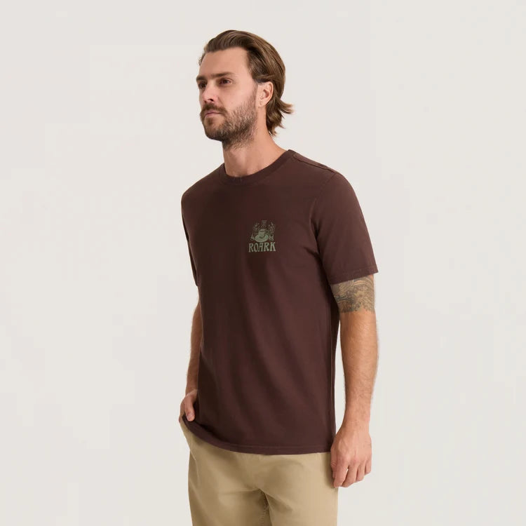 Reading Ritual Tee in Tobacco