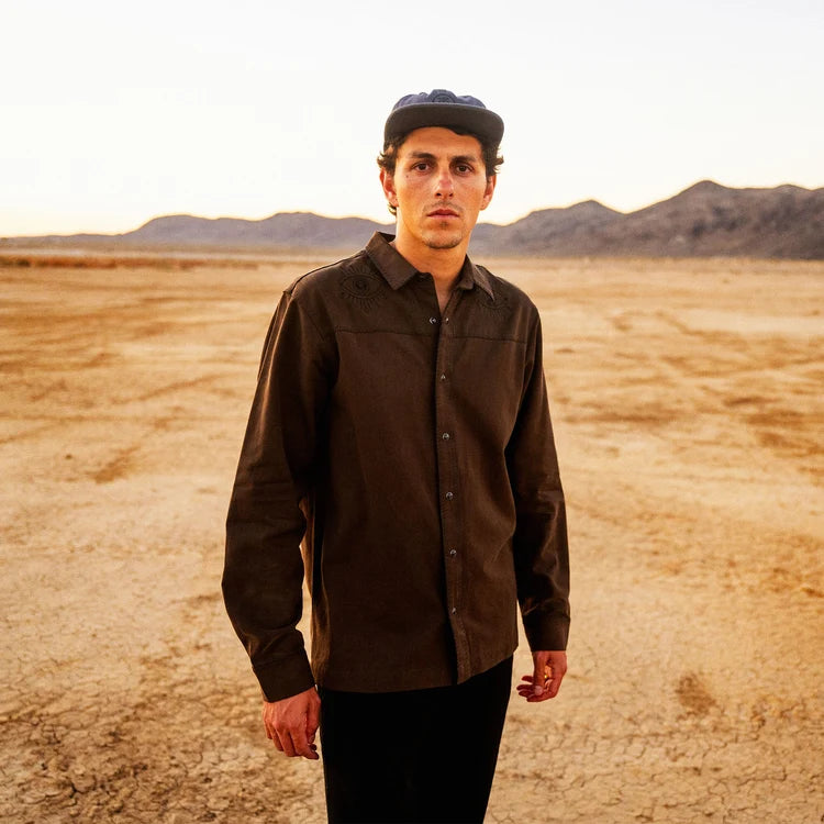 Ritual Range Shirt in Tobacco - Scorpion, Eyes