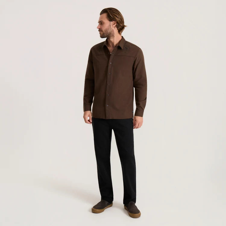 Ritual Range Shirt in Tobacco - Scorpion, Eyes
