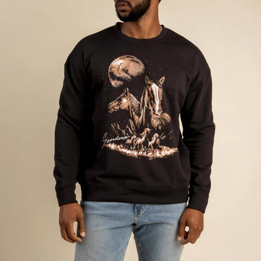 Midnight Riders Sweatshirt - MST GoodsSweatshirtSendero Provisions Company