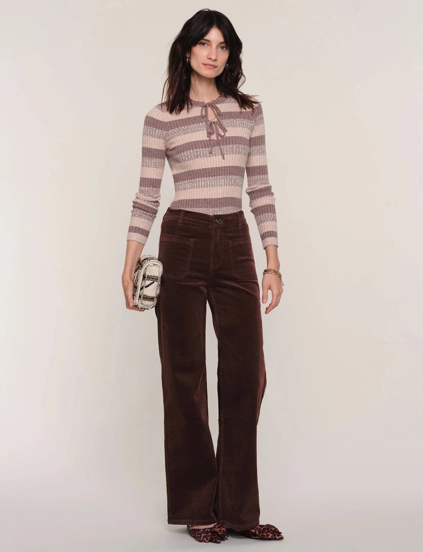 Mila Patch Pocket Corduroy Pant - MST GoodsHeartloom