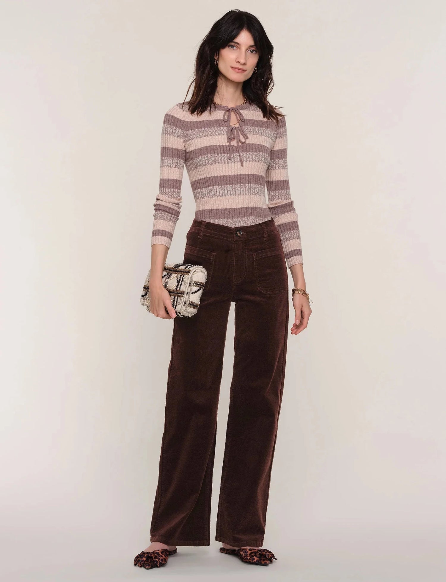Mila Patch Pocket Corduroy Pant - MST GoodsHeartloom