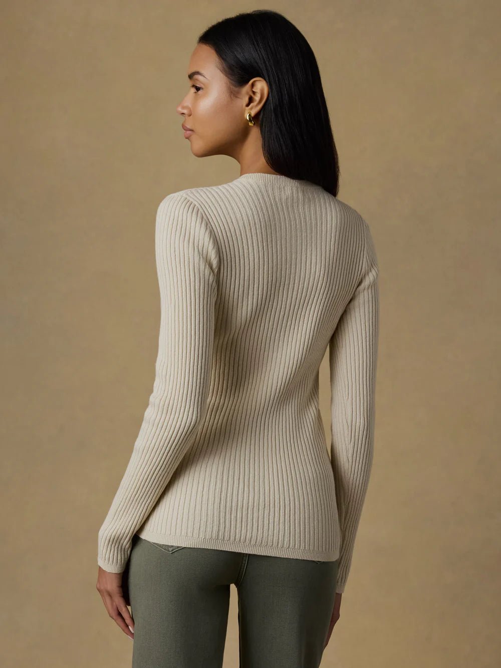 Miramar Linen Crew Neck Cardigan - MST GoodsFaherty