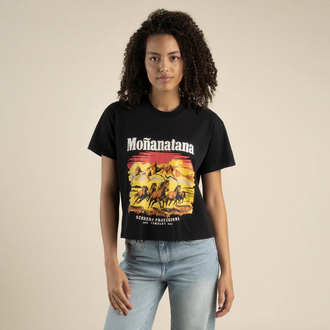 Monanatana Boxy Cropped T-Shirt - MST GoodsSendero Provisions Company