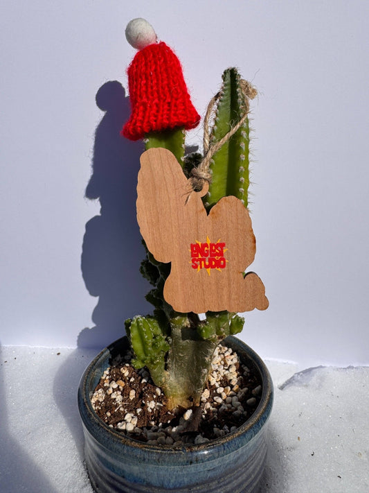 Morel Mushroom Wooden Ornament - MST GoodsCaroline Clark