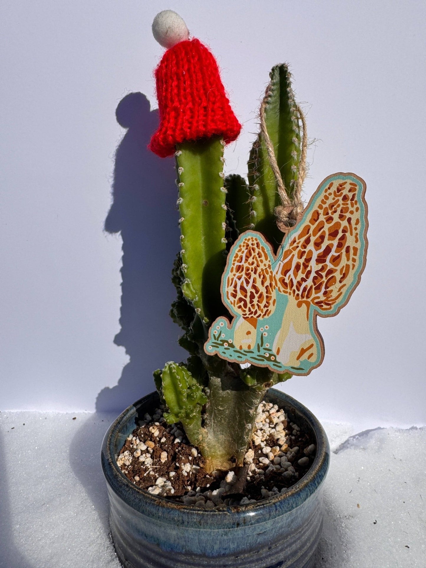 Morel Mushroom Wooden Ornament - MST GoodsCaroline Clark