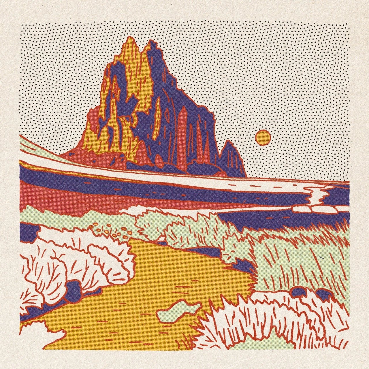 Morning Desert Postcard Set - MST GoodsArt PrintCaroline Clark