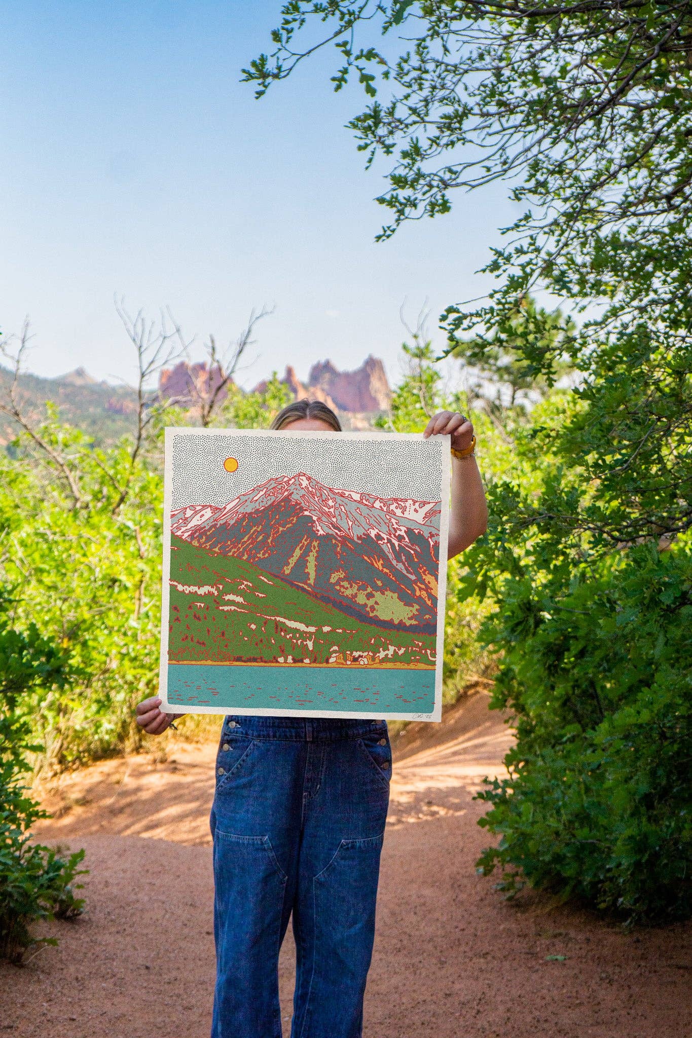 Mt. Elbert Art Print - MST GoodsCaroline Clark