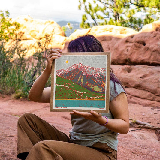 Mt. Elbert Art Print - MST GoodsCaroline Clark