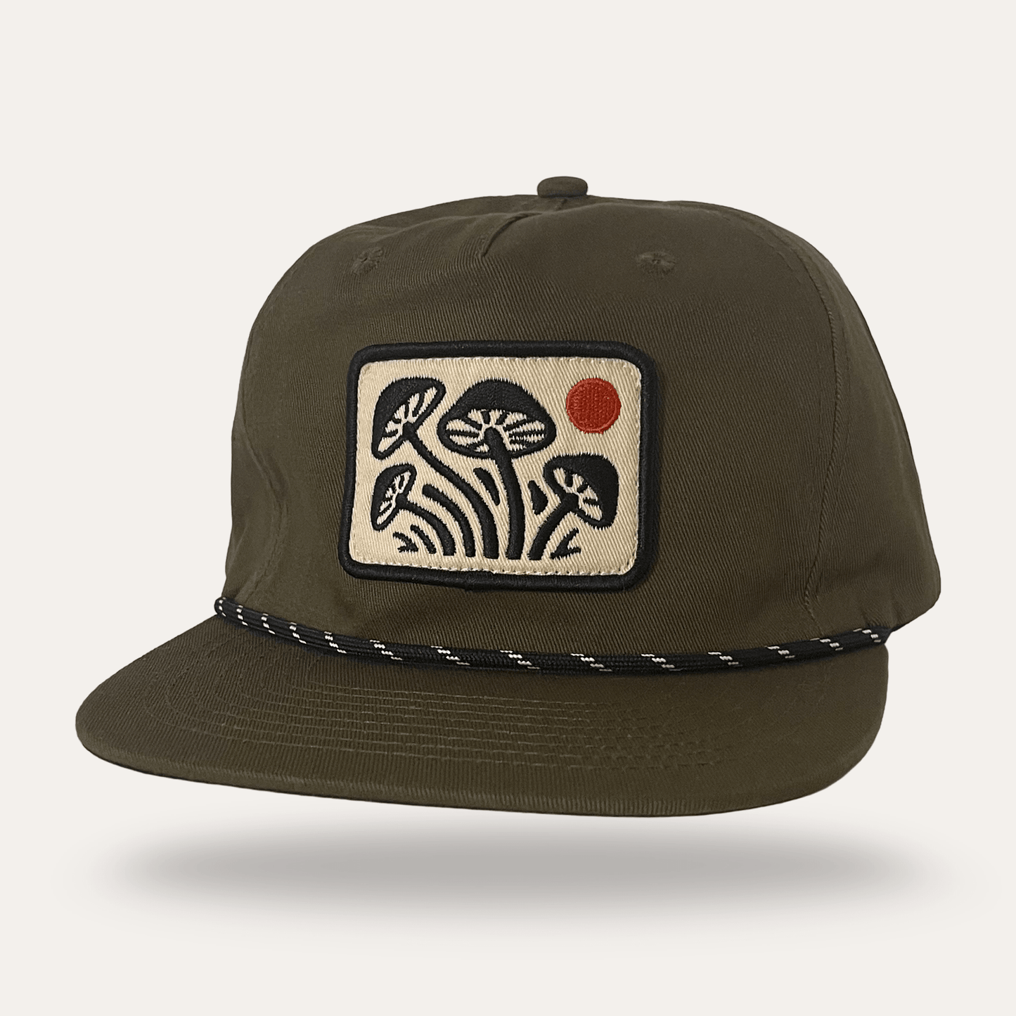 Mushroom Hat - Cotton Twill - Forest - MST GoodsSunday Lounge