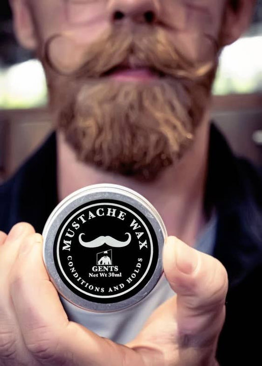 GENTS MUSTACHE WAX 30 ML  (1 unit)