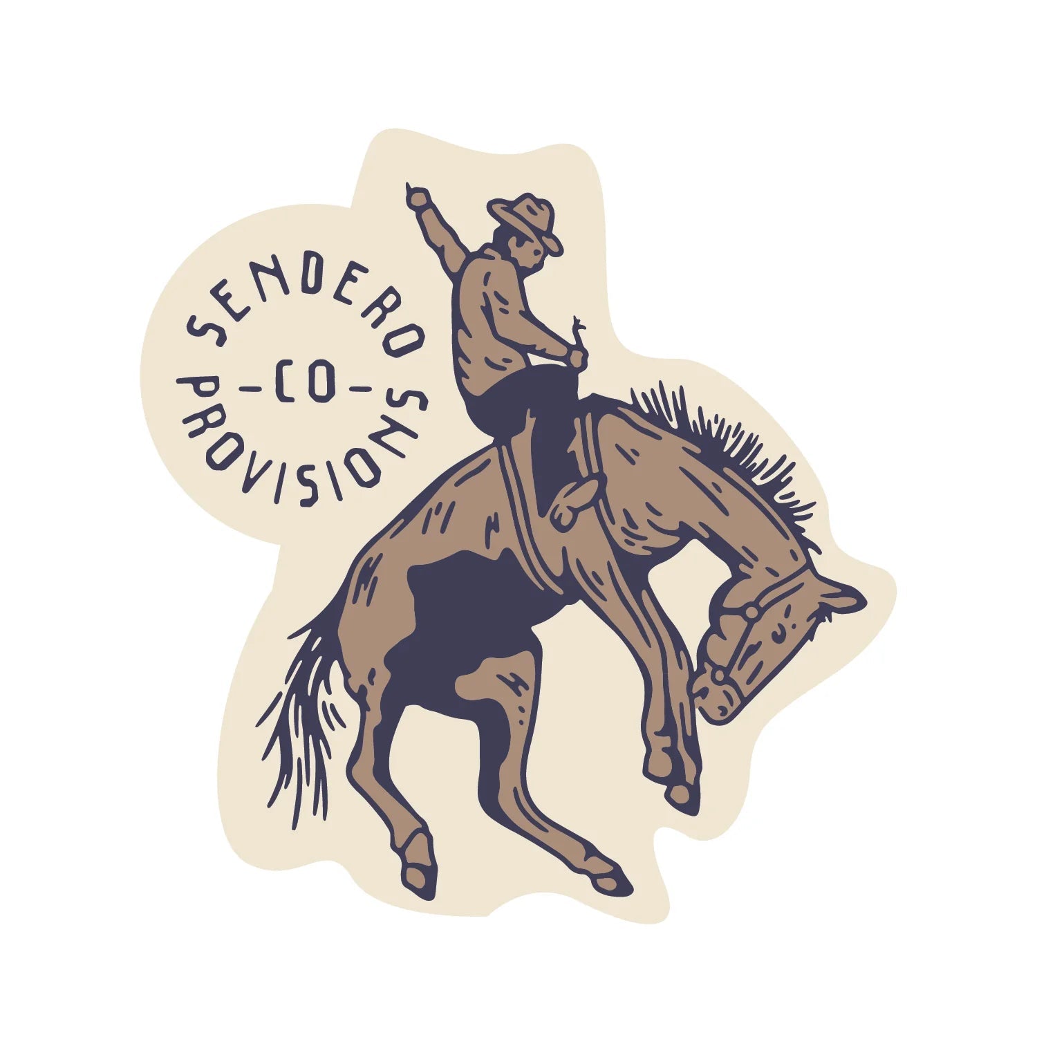 Never Was a Horse Sticker - MST GoodsSendero Provisions Company