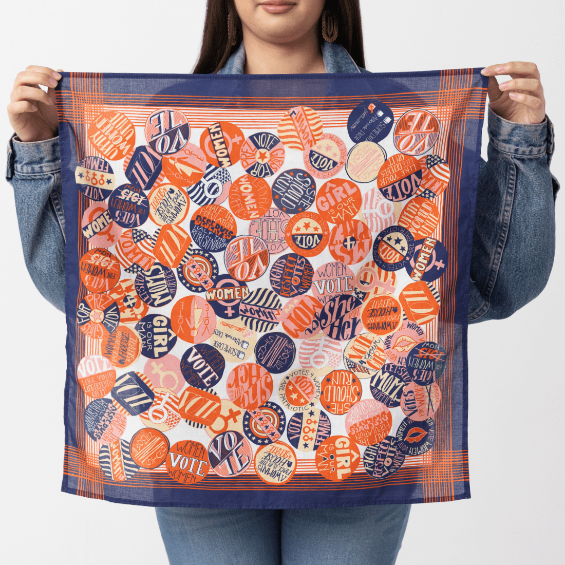 No. 050 Votes for Women Bandana 2024 Edition - MST GoodsHandker Bandanas