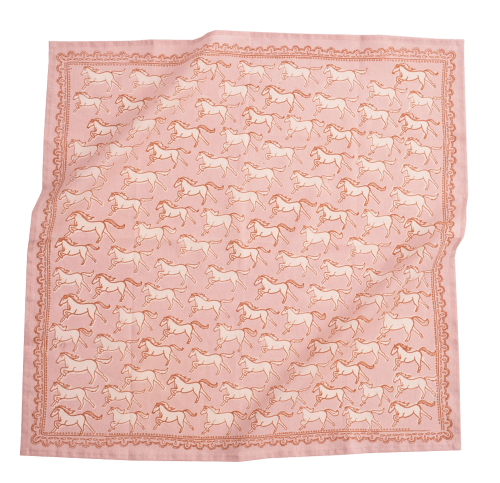 No. 062 Horses Bandana - MST GoodsHandker Bandanas