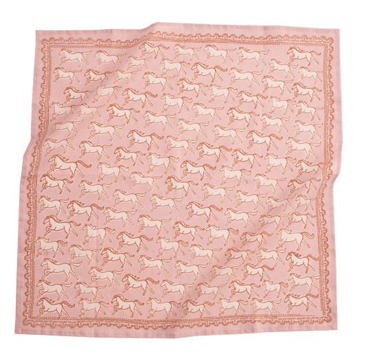 No. 062 Horses Bandana - MST GoodsHandker Bandanas