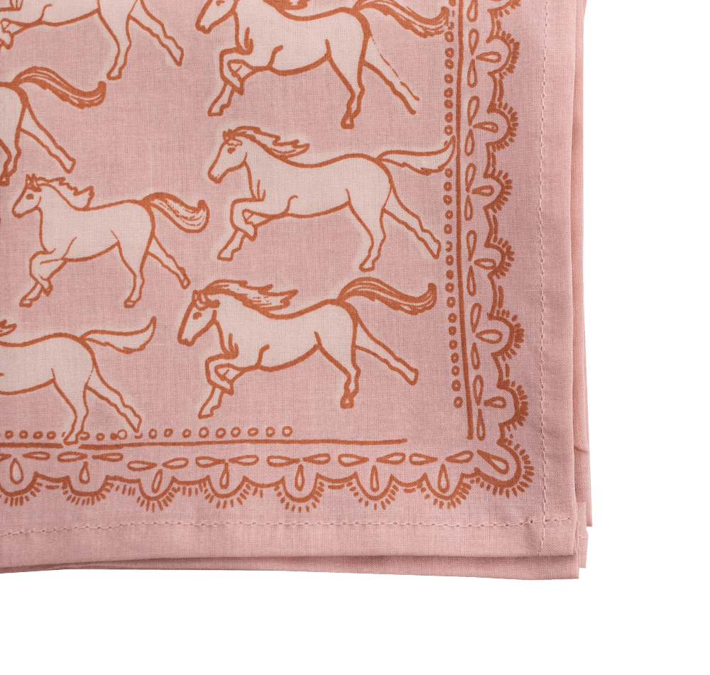 No. 062 Horses Bandana - MST GoodsHandker Bandanas