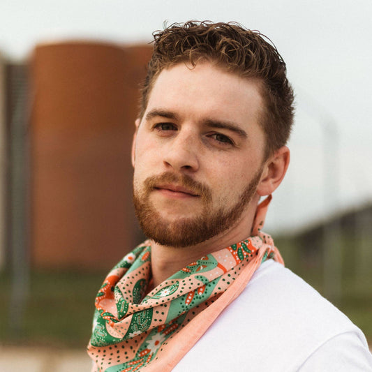 No. 069 Snakes Pink - MST GoodsBandanasHandker Bandanas