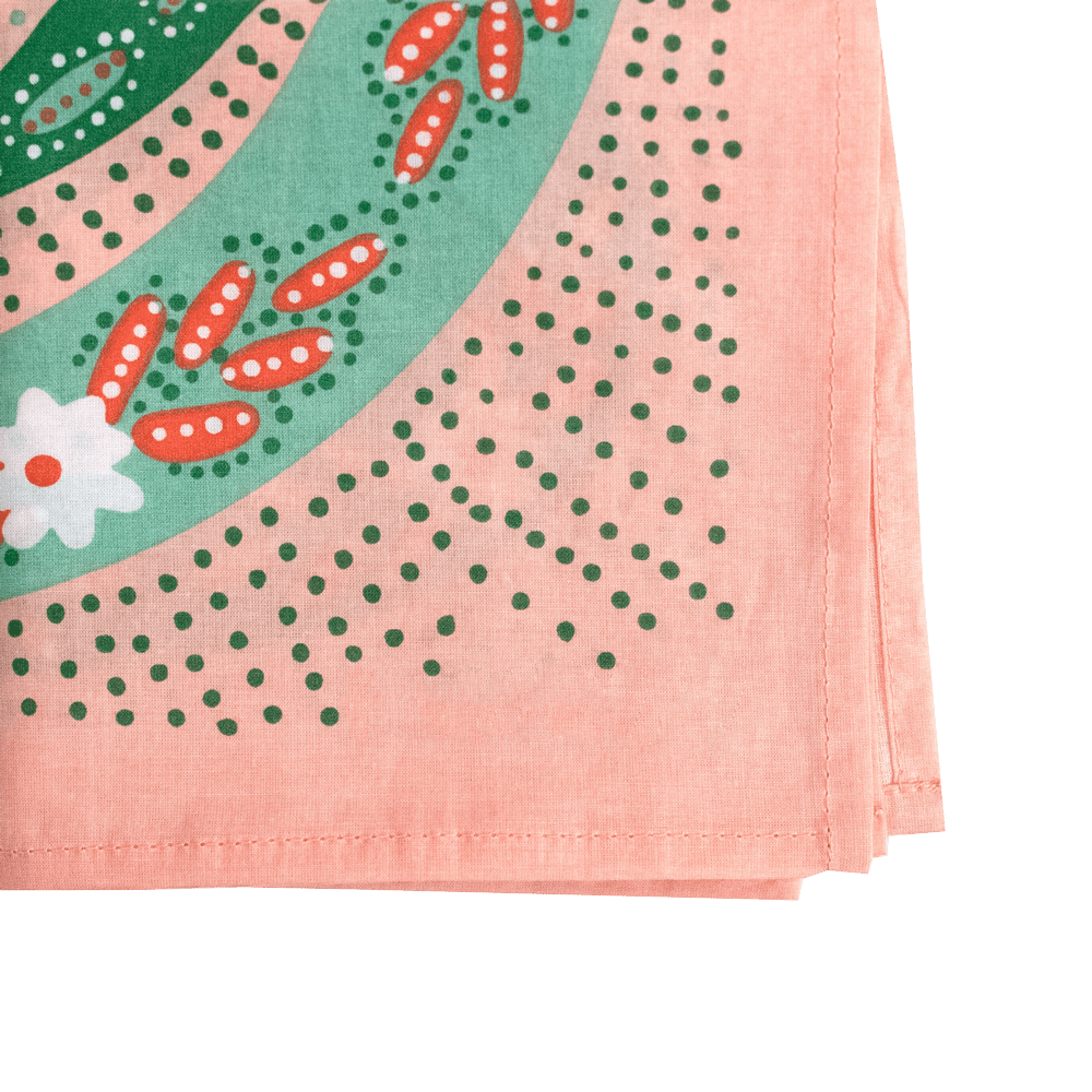 No. 069 Snakes Pink - MST GoodsBandanasHandker Bandanas