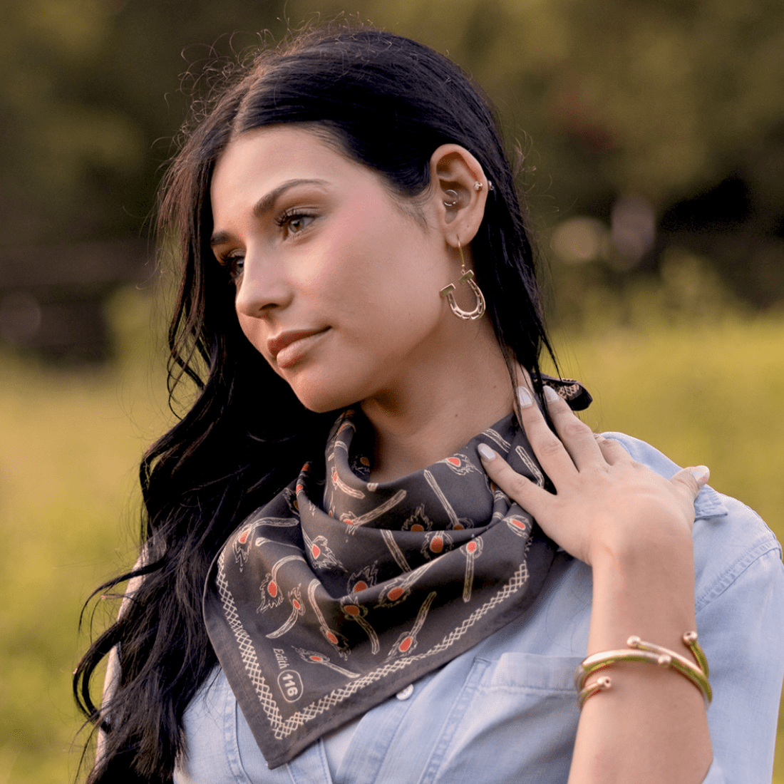 No. 116 Edith Bandana - MST GoodsBandanasHandker Bandanas