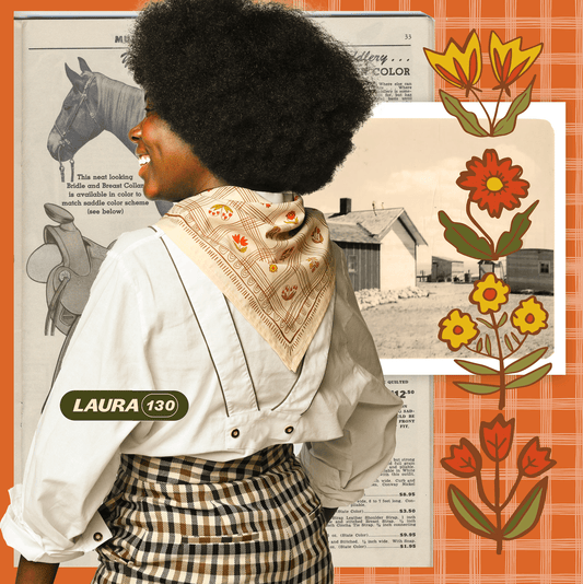 No. 130 Laura Bandana - MST GoodsBandanasHandker Bandanas