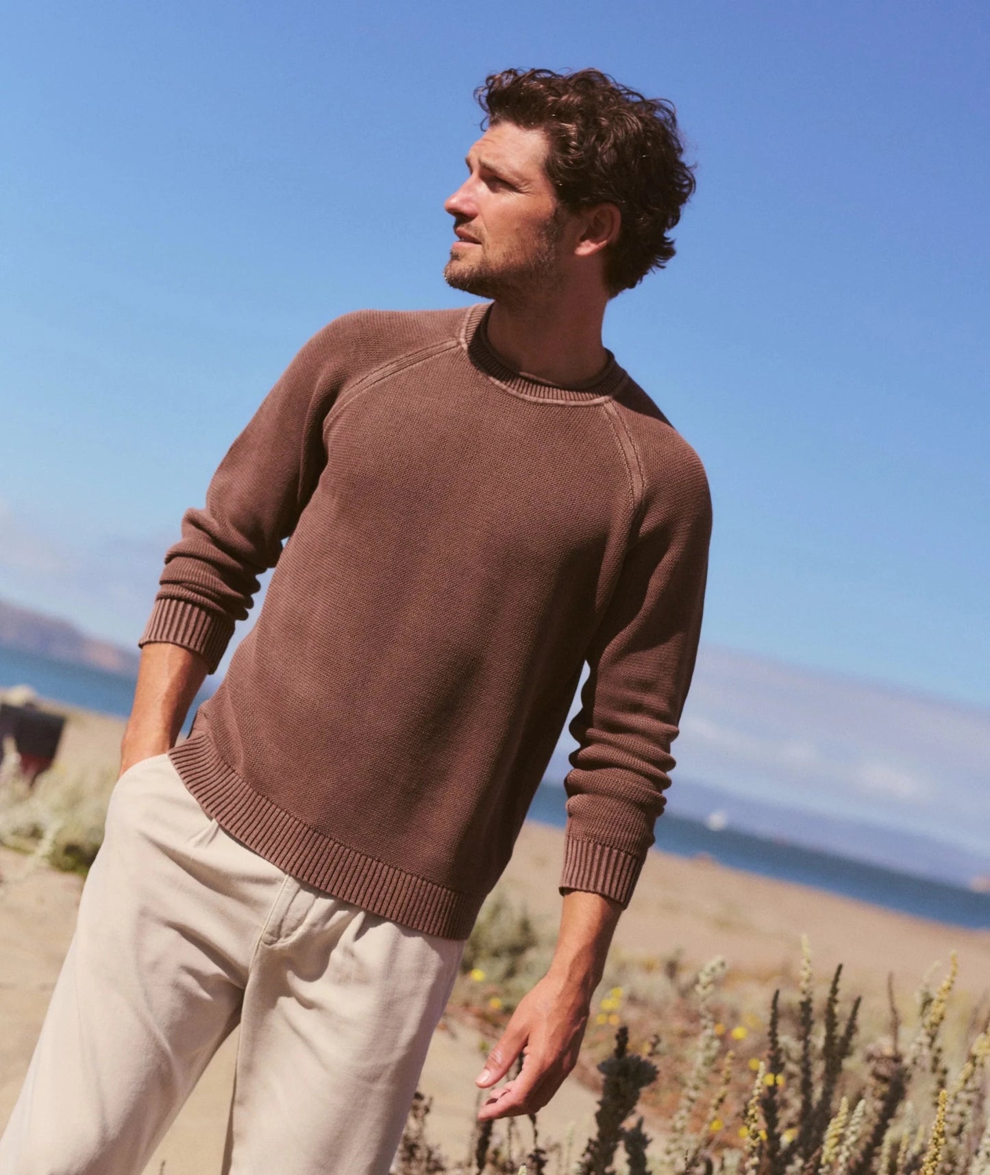 Noah Roll Neck Sweater in Java - MST GoodsMarine Layer