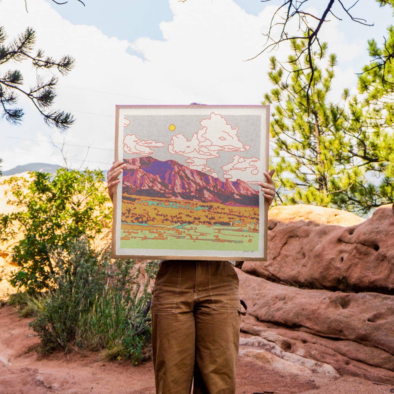 Northern Mountain 1 - MST GoodsArt PrintCaroline Clark