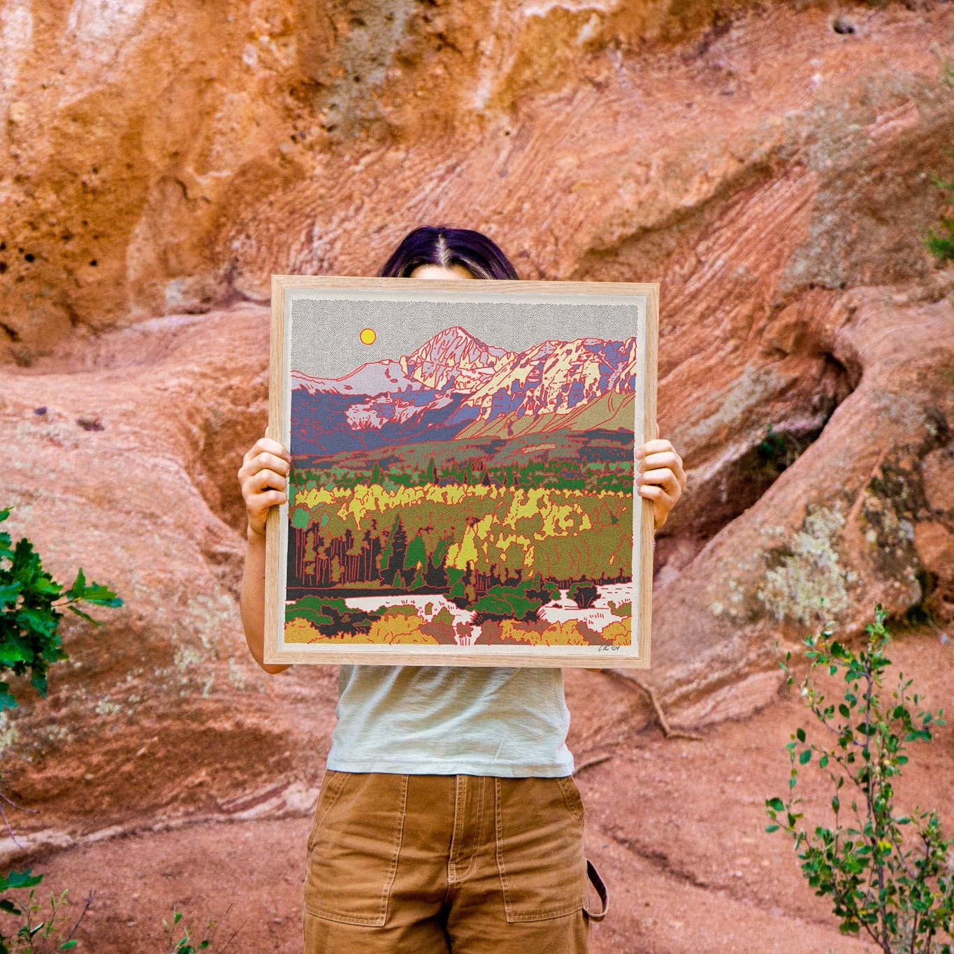 Northern Mountain 2 - MST GoodsArt PrintCaroline Clark