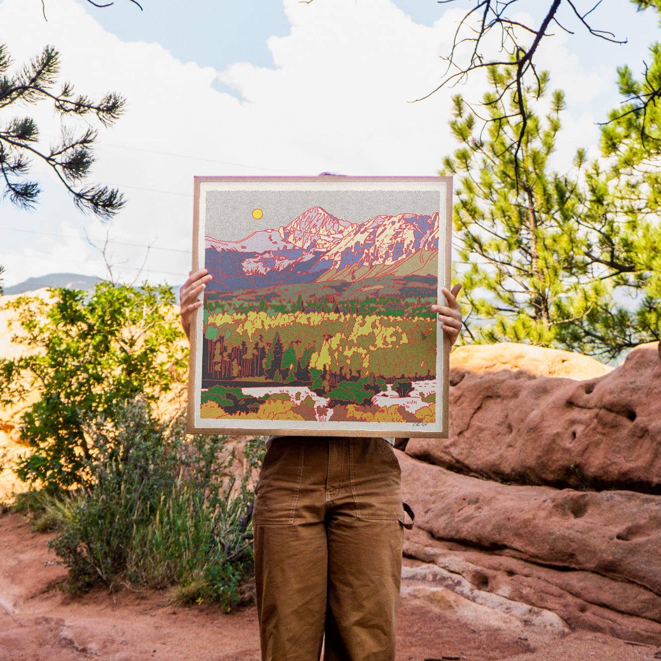 Northern Mountain 2 - MST GoodsArt PrintCaroline Clark
