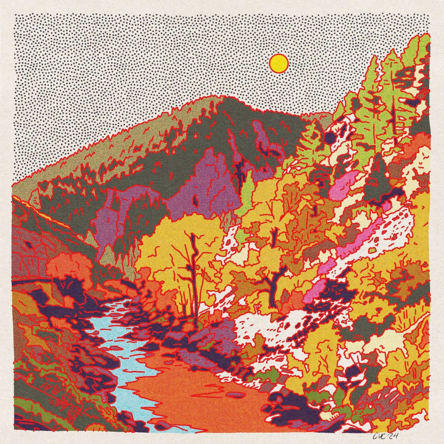 Northern Mountain 4 - MST GoodsArt PrintCaroline Clark