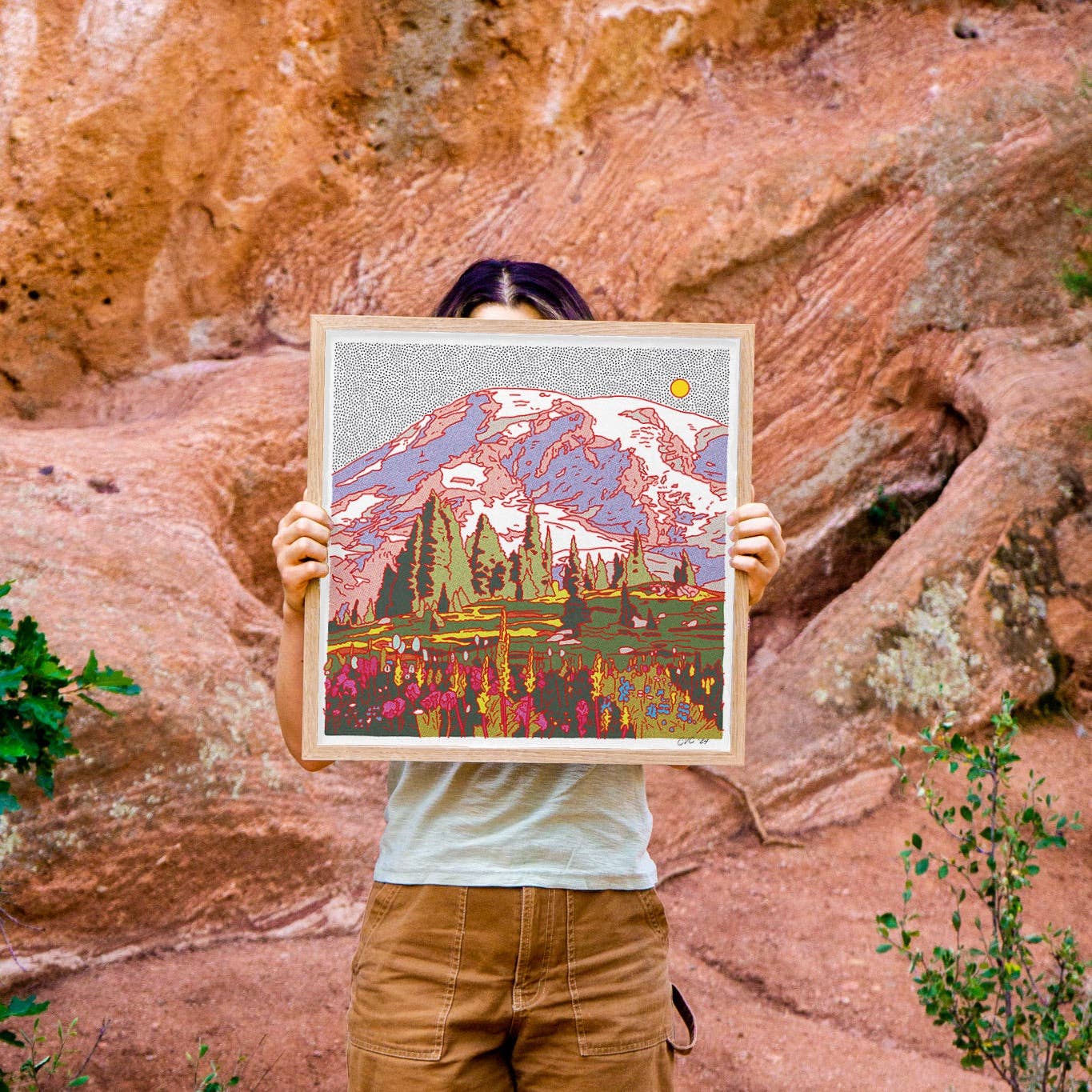 Northern Mountain 5 - MST GoodsArt PrintCaroline Clark