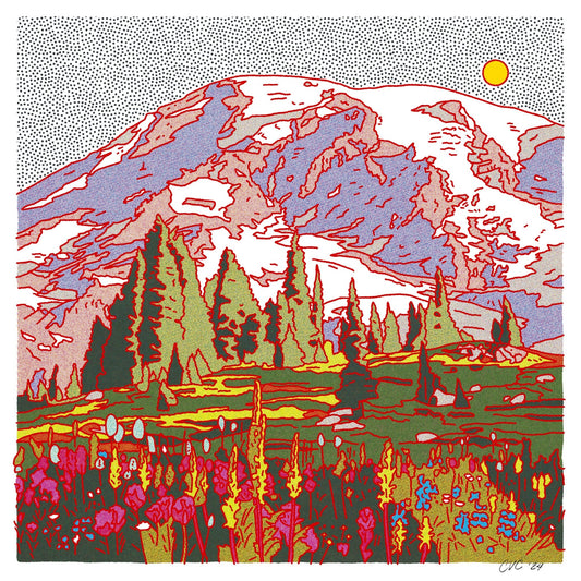Northern Mountain 5 - MST GoodsArt PrintCaroline Clark