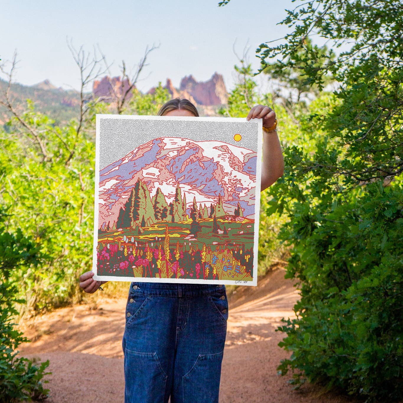 Northern Mountain 5 - MST GoodsArt PrintCaroline Clark