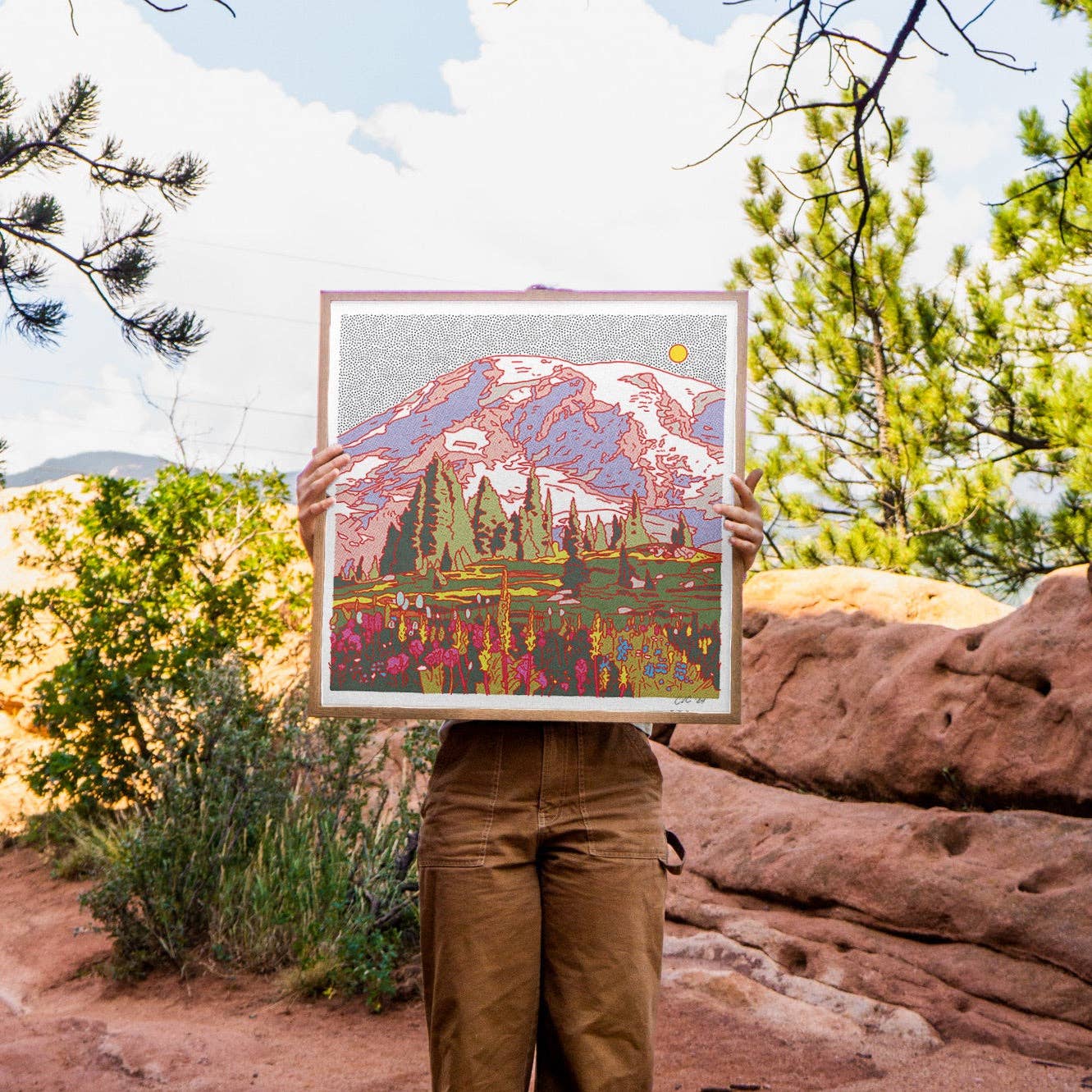 Northern Mountain 5 - MST GoodsArt PrintCaroline Clark