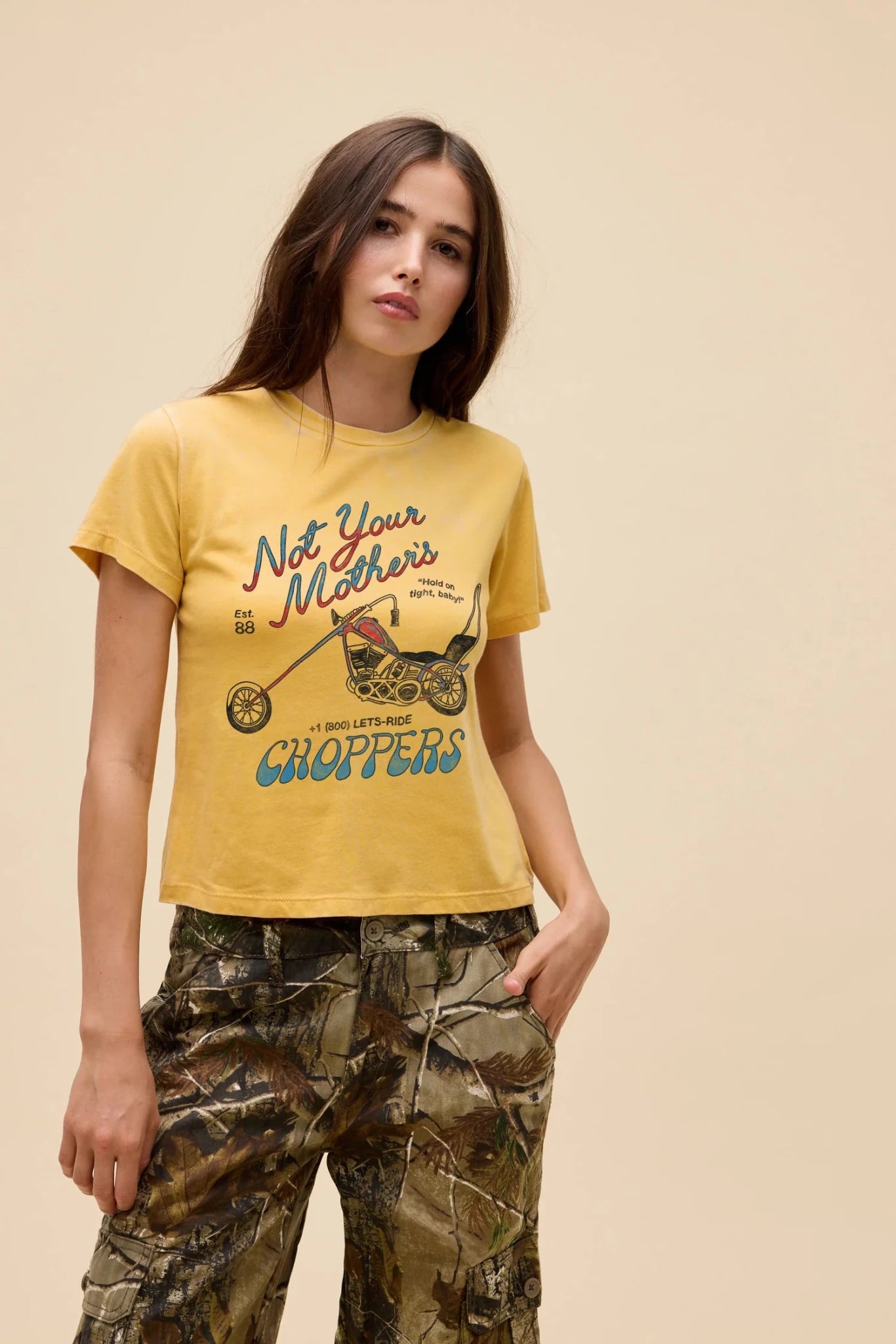 Not Your Mother's Choppers Burnout Vintage Tee - MST GoodsDaydreamer