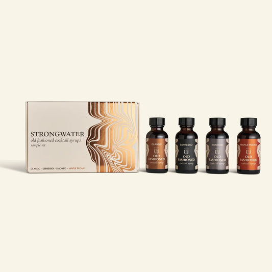 Old Fashioned Syrup Sampler Set 4-pack - MST GoodsStrongwater Bitters