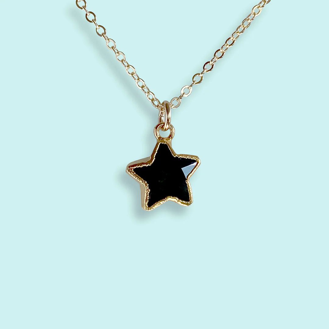 Onyx Star Stone Necklace - MST GoodsOrnamental Things