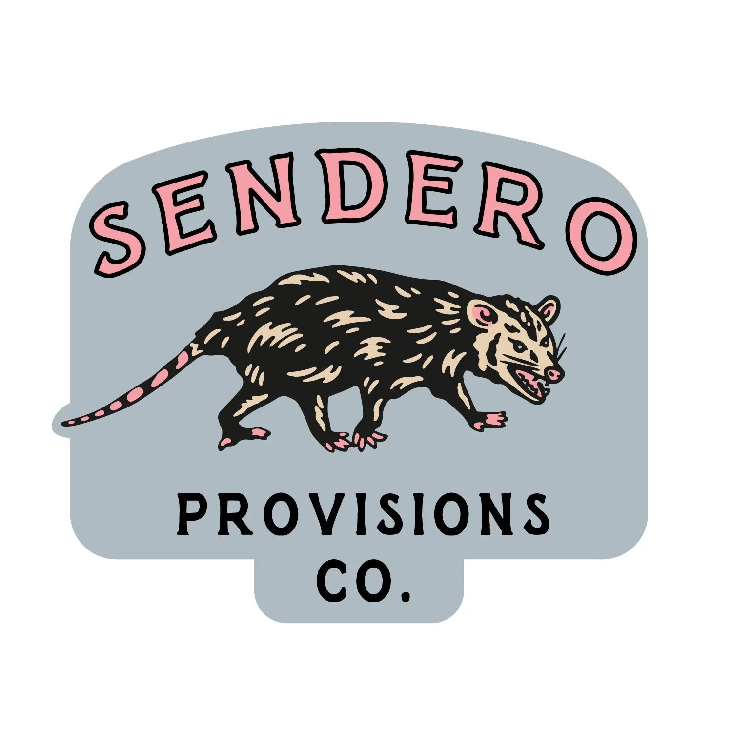 Opossum Sticker - MST GoodsSendero Provisions Company