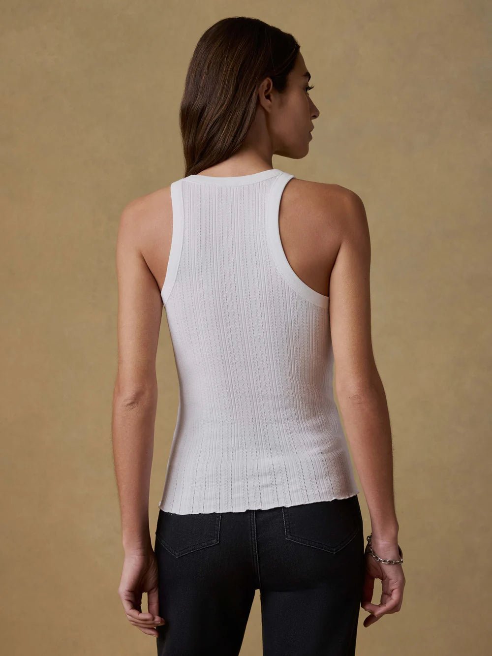 Paradise Pointelle Tank - MST GoodsFaherty