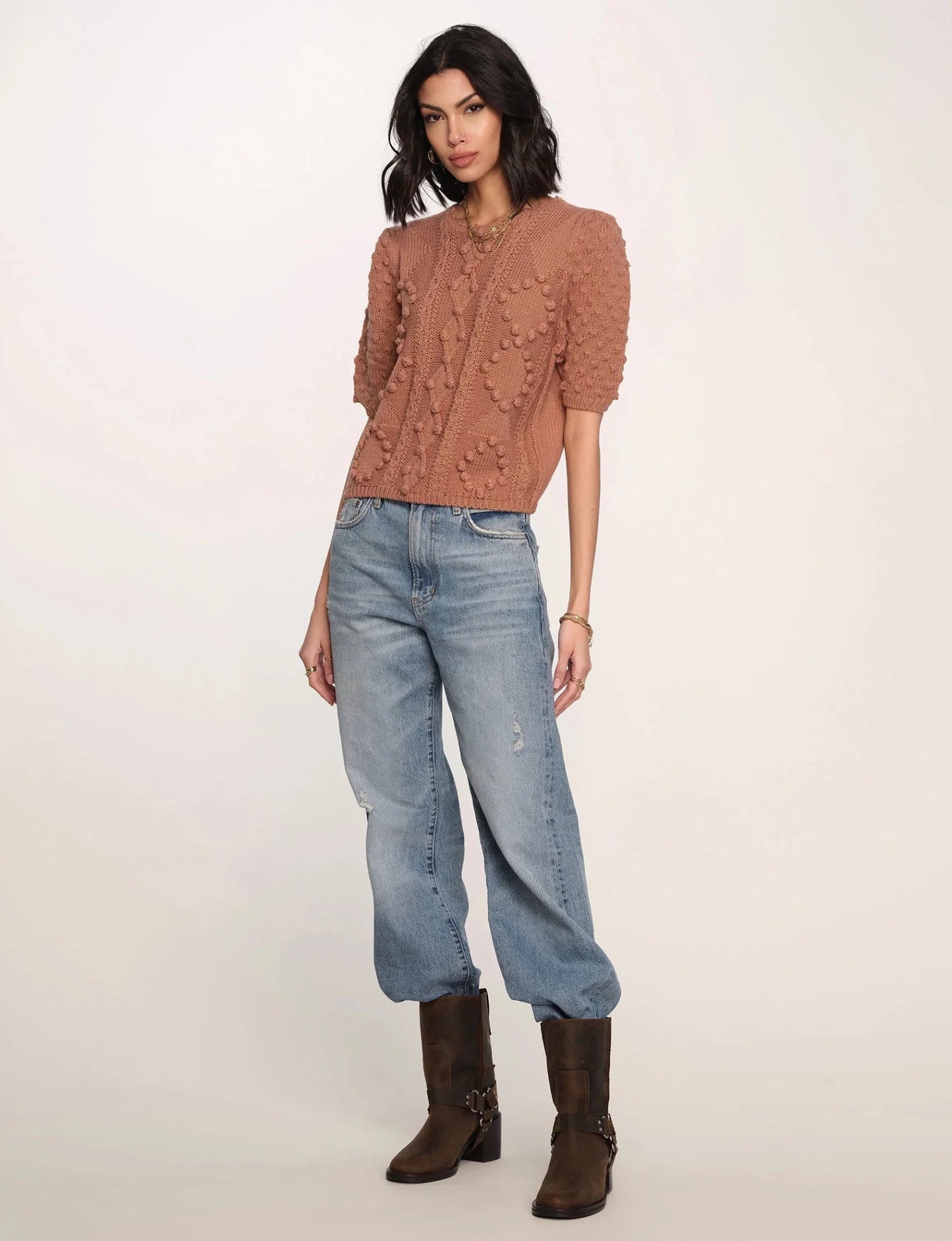 Parmina Sweater | Taupe - MST GoodsHeartloom
