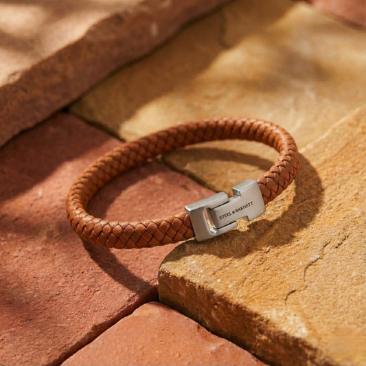 Archie Braided Leather Bracelet
