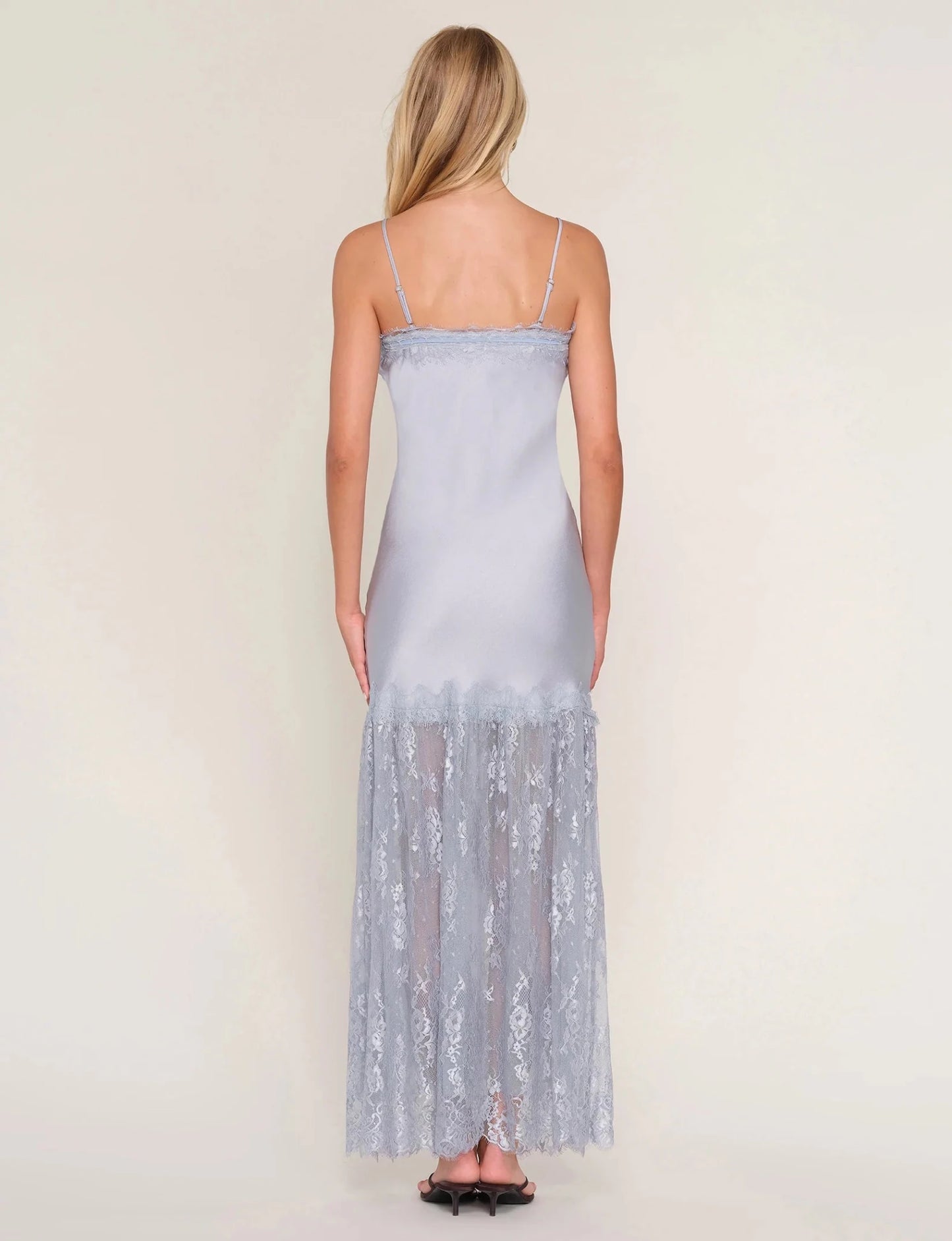 Peche Satin Slip Dress - MST GoodsDressesHeartloom