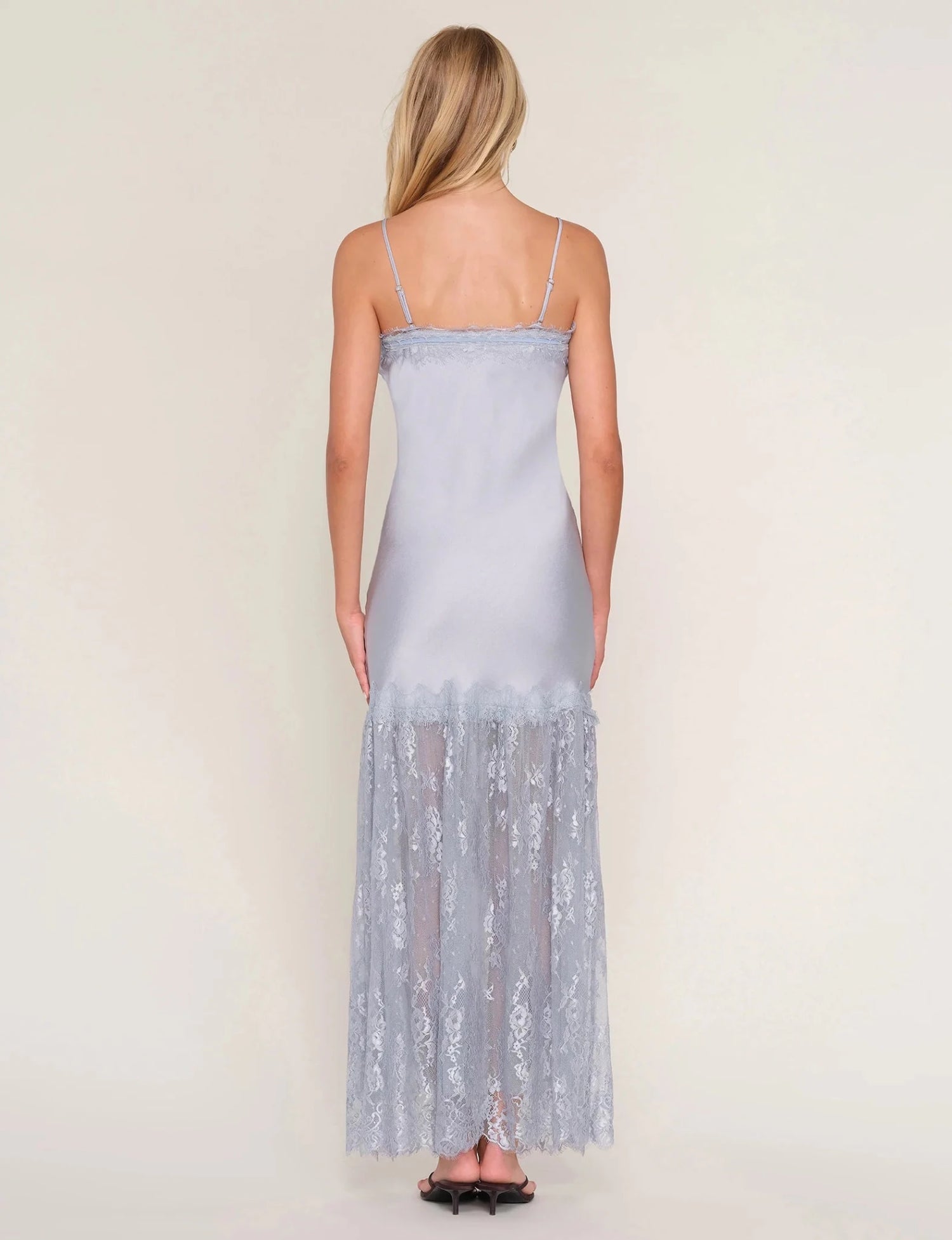 Peche Satin Slip Dress - MST GoodsDressesHeartloom