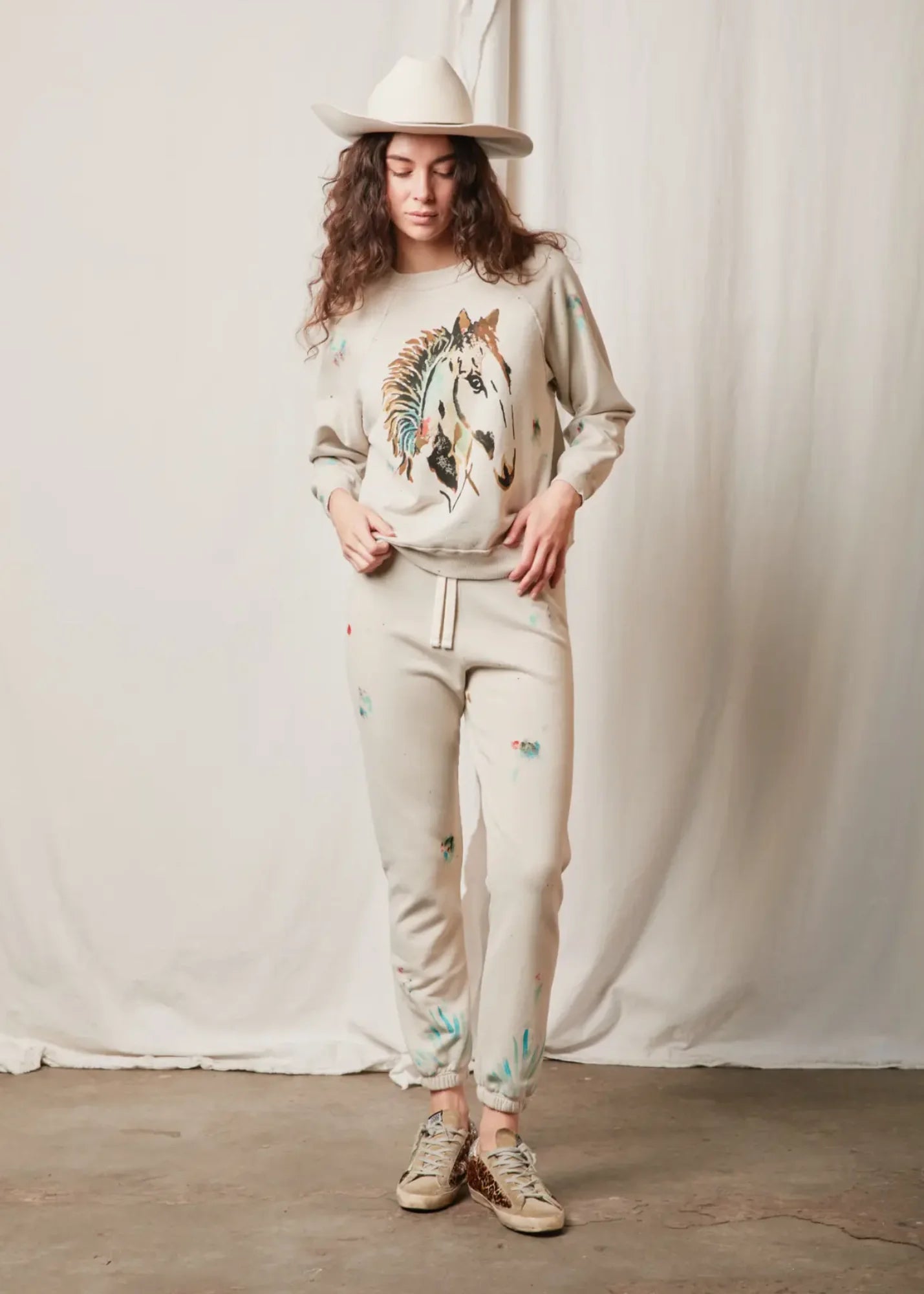 People of Leisure High Plains Stencil Jogger