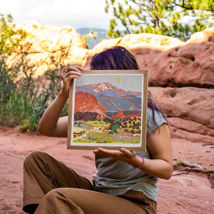 Pikes Peak Print - MST GoodsArt PrintCaroline Clark